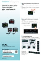 Seri AP-C30/30 Sensor Tekanan Digital 2 Warna LED Katalog