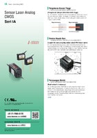 Seri IA Sensor Laser Analog CMOS Katalog