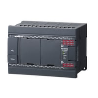 KV-N40AT - Unit dasar: Tipe catu daya AC, Input 24 titik/output 16 titik, Output transistor (sink)