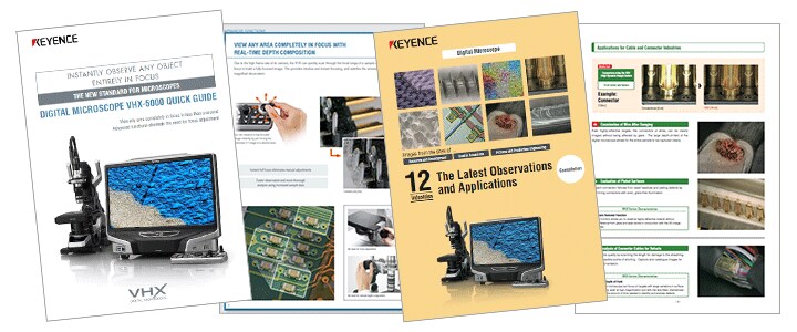 VHX-5000 Series Digital Microscope Quick Guide (English)