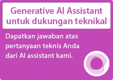 Generative AI Assistant untuk dukungan teknikal