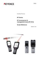BT Series BT development & management tools (BT-H1A) Script reference Ver.2.33