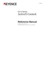 CV-X Series ActiveX control Reference Manual
