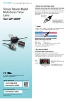 Seri AP-V80 Sensor Tekanan Digital Multi-Cairan Tahan Lama Katalog