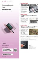 Seri BL-1300 Pembaca Barcode Laser Katalog
