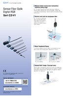 Seri CZ Sensor Fiber Optik Digital RGB Katalog