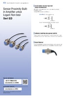 Seri ED Sensor Proximity Built-in Amplifier untuk Logam Non-besi Katalog