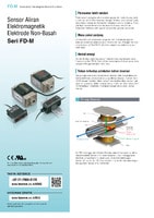 Seri FD-M Sensor Aliran Elektromagnetik Elektrode Non-Basah Katalog