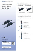 Seri FS-T/M Sensor Fiber Optik Digital Katalog