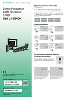 Seri LJ-G5000 Sensor Pengukuran Laser 2D Akurasi Tinggi Katalog