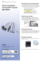 Seri PS-N Sensor Fotoelektrik Tipe Amplifier Terpisah Katalog