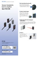Seri PZ-V/M Sensor fotoelektrik built-in amplifier Katalog