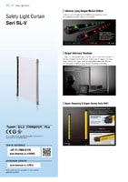 Seri SL-V Safety Light Curtain Katalog