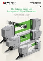 Seri LS-7000 Mikrometer Digital Berkecepatan Tinggi, Akurasi Tinggi Katalog