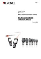 BT-W Series BT Management Tool Operation Manual Ver.4.40