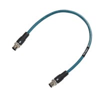 OP-88791 - M12, kode D, pria / M12, kode D, pria Kabel Ethernet 10 m