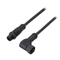 OP-88994 - Kabel koneksi FR Konektor betina M12 8 pin-Konektor jantan M12 5 pin PVC tahan bahan kimia 2 m