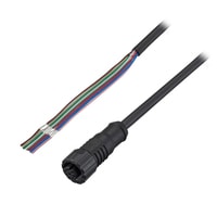 OP-88899 - Kabel kawat untai tahan bahan kimia M12 lurus 10 m PVC tahan bahan kimia