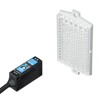 PZ-61 - Regresi-Reflektif persegi empat Tipe Kabel, NPN