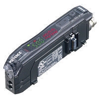 FS-N14CP - Amplifier Serat, Tipe Konektor M8, Unit Perluasan, PNP