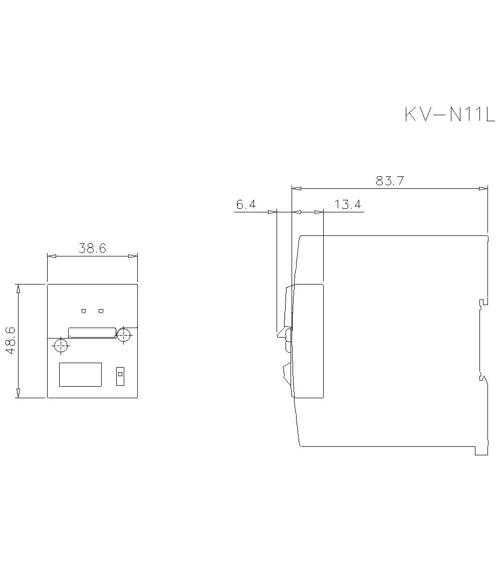 KV-N11L Dimension