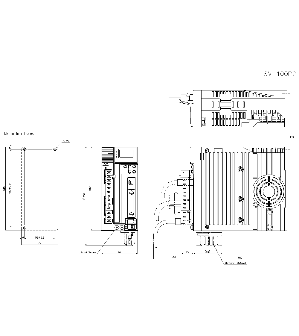 SV-100P2 Dimension